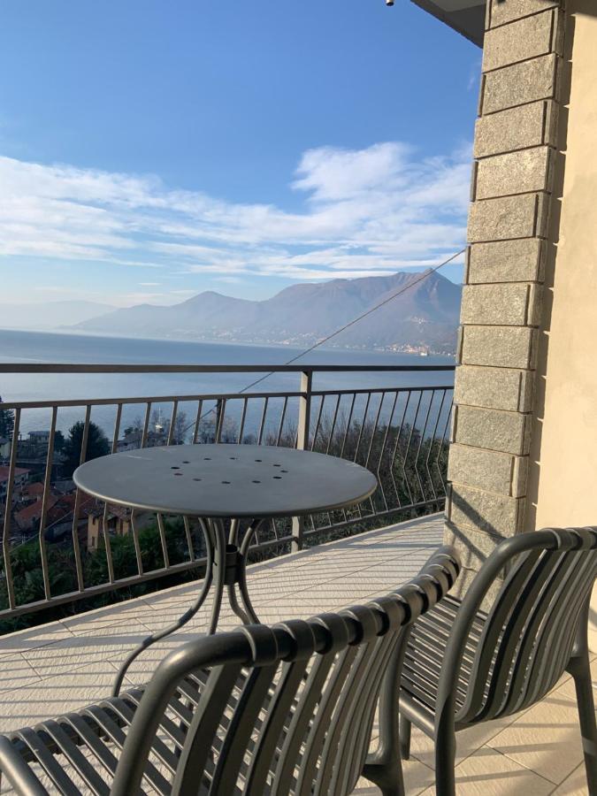Casa Colmegna Mit Traumhaften See- Und Bergblick Луино Екстериор снимка