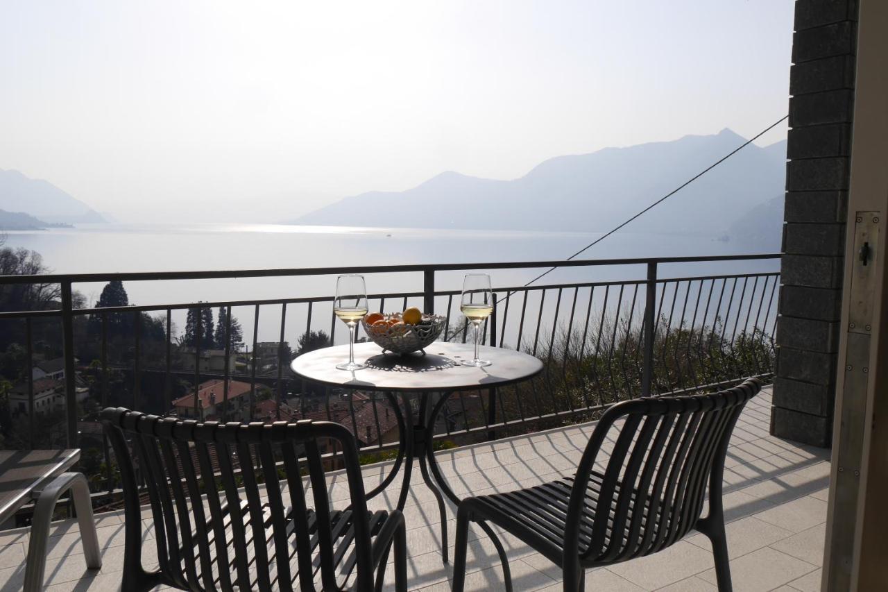 Casa Colmegna Mit Traumhaften See- Und Bergblick Луино Екстериор снимка